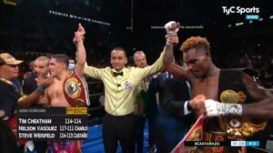 Repetición Brian Castaño vs Jermell Charlo