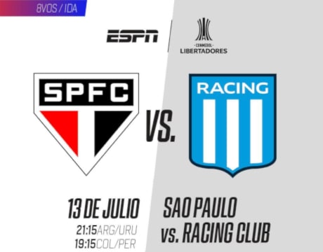 Sao Paulo vs Racing