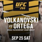 Alexander Volkanovski vs Brian Ortega
