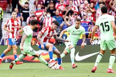 Atlético de Madrid vs Athletic Club 0-0 Liga Española 2021-2022