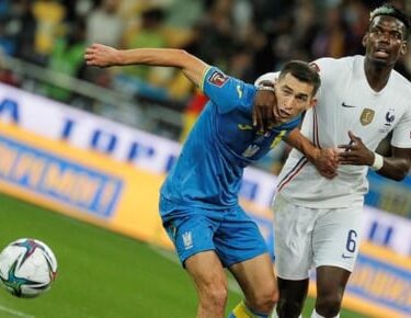 Ucrania vs Francia 1-1 Eliminatorias UEFA 2022