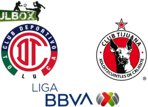 Toluca vs Tijuana