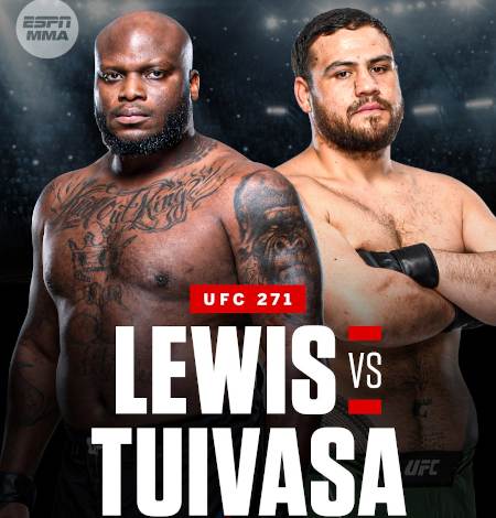 Derrick Lewis vs Tai Tuivasa