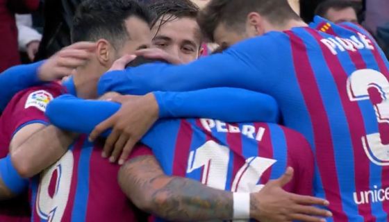 Elche vs Barcelona 1-2 Liga Española 2021-22