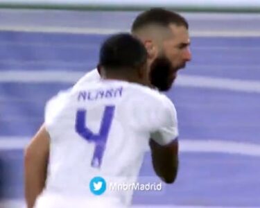 Repetición Gol de Karim Benzema Real Madrid vs PSG 1-1
