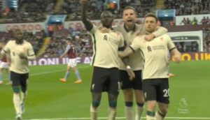 Aston Villa vs Liverpool 1-2 Premier League 2021-22
