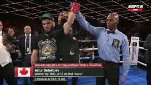 Ganador KO Artur Beterbiev vs Joe Smith