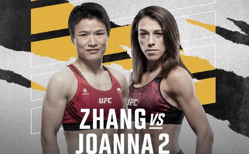 Zhang Weili vs Joanna Jedrzejczyk