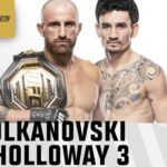 Alexander Volkanovski vs Max Holloway