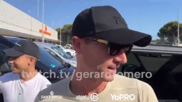 Lewandowski llego a España