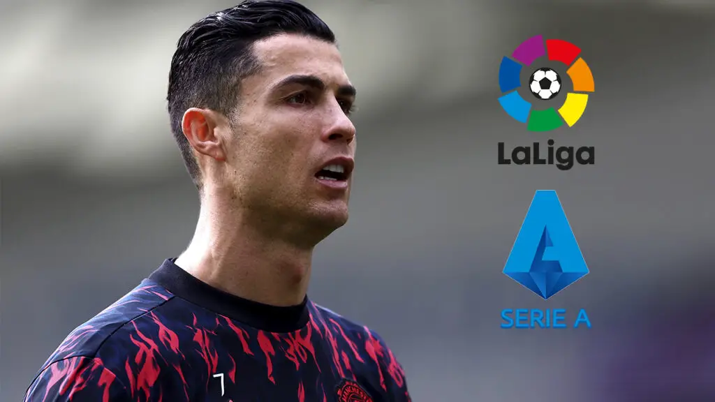 Napoli y Atletico de Madrid interesados en Cristiano Ronaldo
