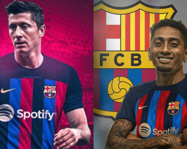 Raphinha y Robert Lewandowski nuevos jugadores del Barcelona