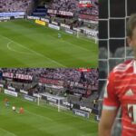 El tremendo fallo de Muller ante el Franckfurt
