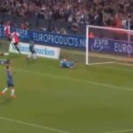 Repetición Gol de Santiago Giménez Feyenoord vs Sparta Rotterdam