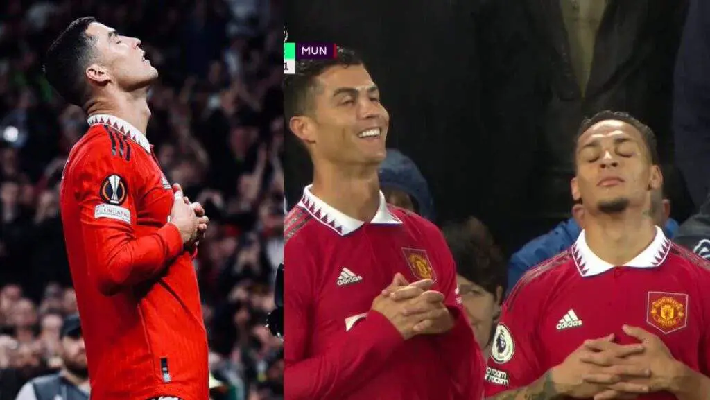 Festejo de Cristiano Ronaldo