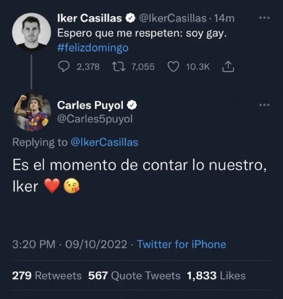 Carles Puyo le contestó a Iker casillas