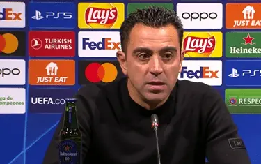Xavi habla Barcelona 3-3 Inter