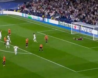Repetición Gol de Rodrygo Real Madrid vs Shakhtar 1-0