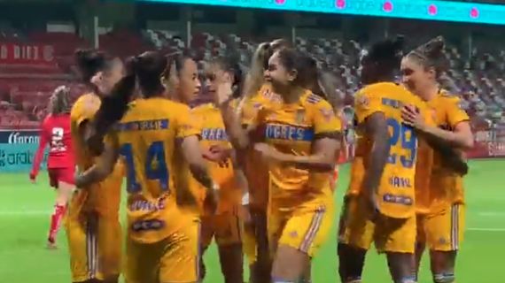 Toluca vs Tigres 0-4 Cuartos de Final Liga MX Femenil Apertura 2022