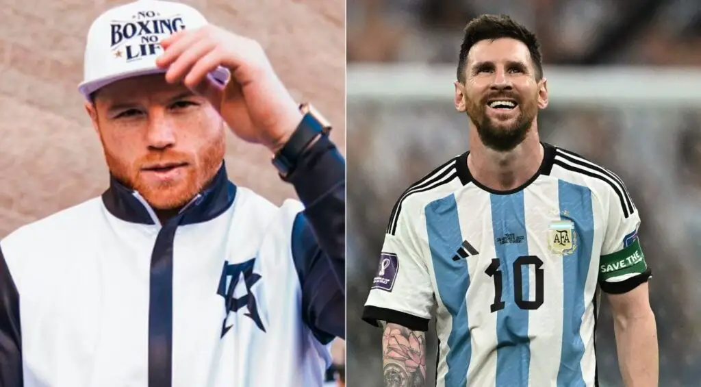 Canelo Álvarez amenaza a Leo Messi públicamente por esta razón
