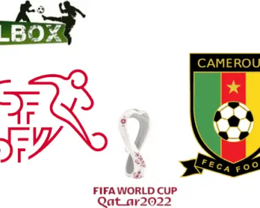 Suiza vs Camerún
