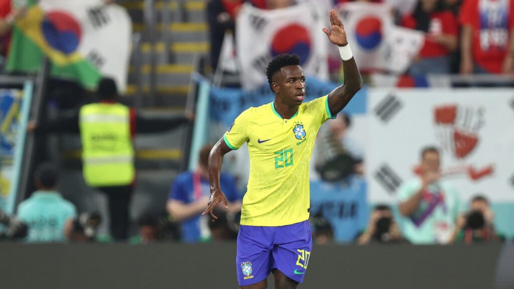 Así fue el gol de Vinicius Jr ante Corea del Sur Octavos de Final Mundial 2022