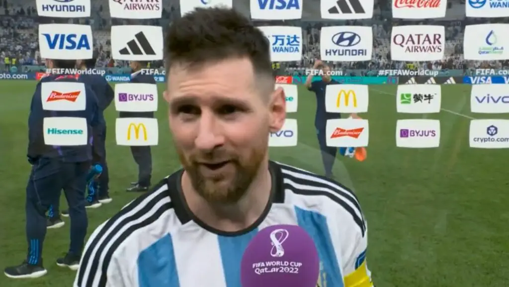 Las declaraciones de Messi tras llegar a la final del Mundial 2022
