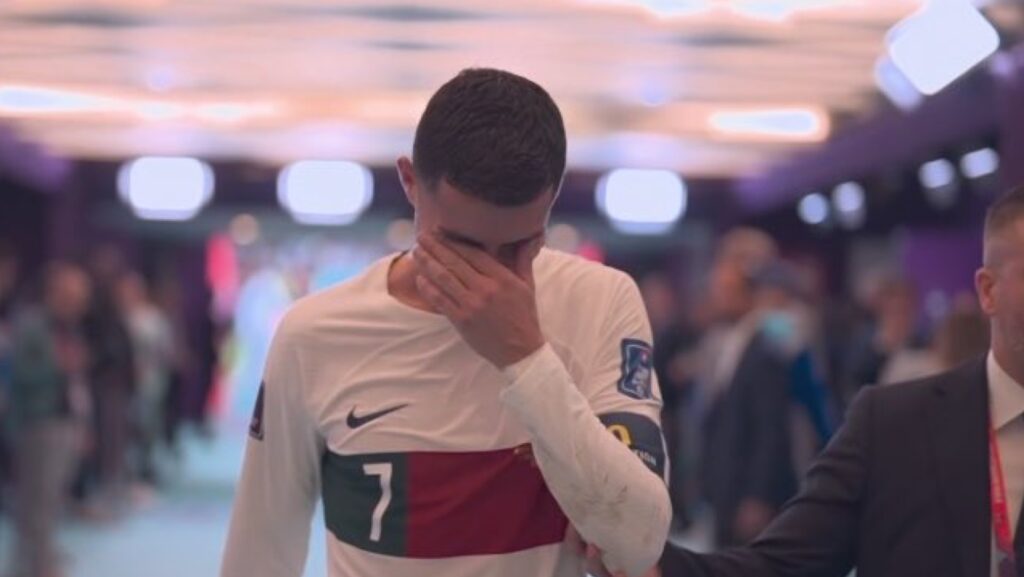 Cristiano Ronaldo se marchó llorando de su último Mundial