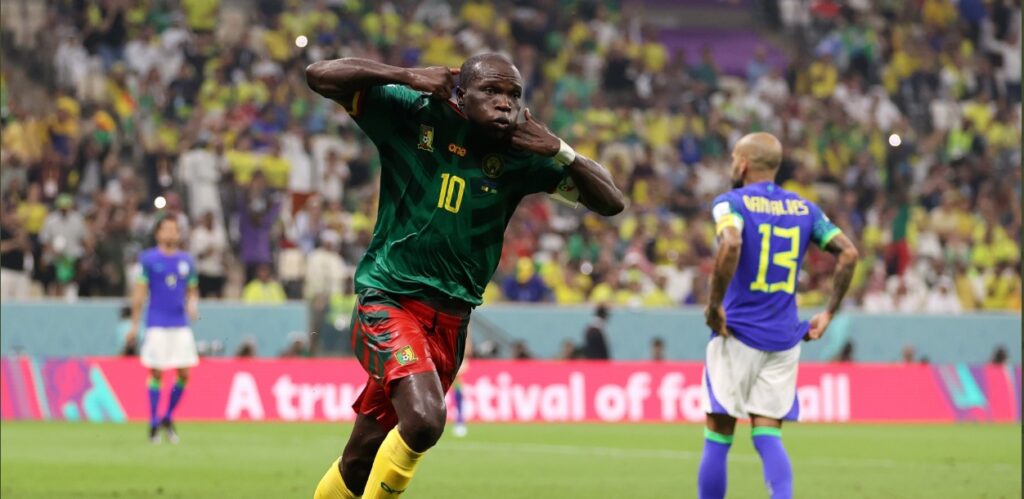 Camerún vs Brasil 1-0 Mundial 2022