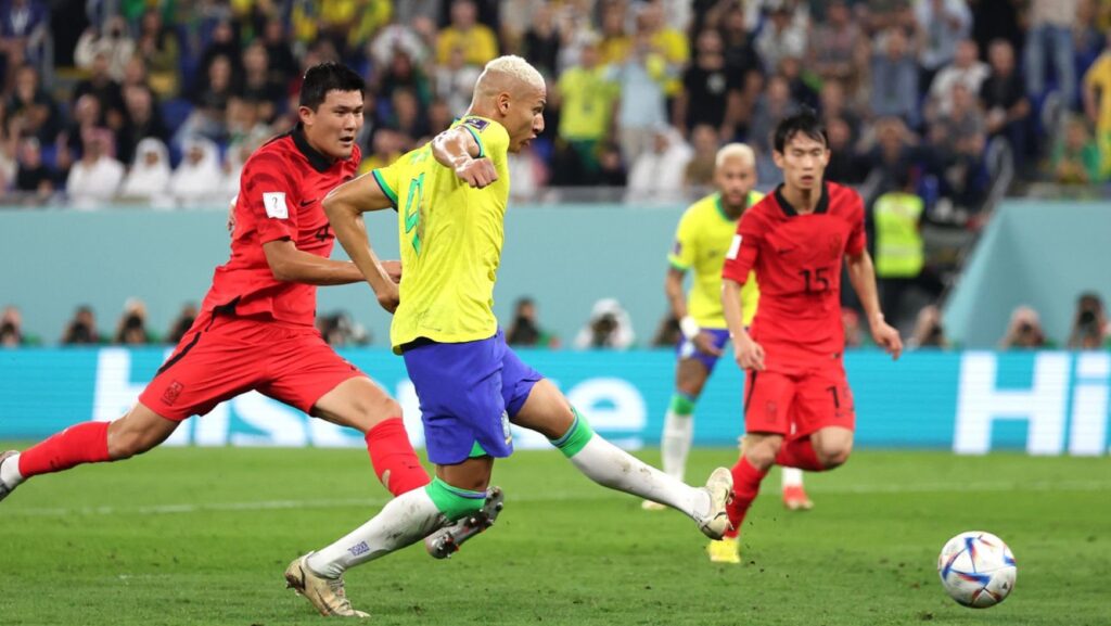 Así fue el gol de Richarlison ante Corea del Sur Octavos de Final Mundial 2022