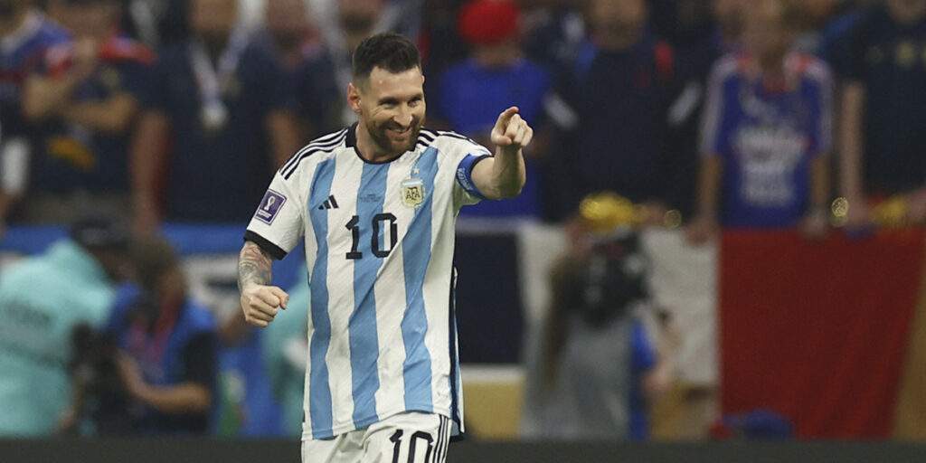 Gol de Messi en la prórroga Argentina vs Francia Final Mundial 2022