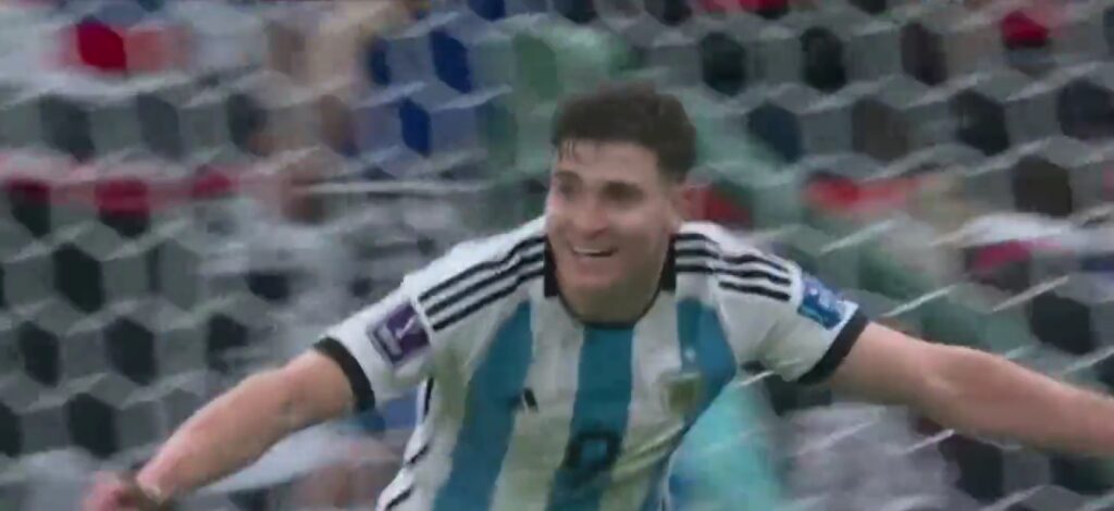 Así fue el gol de Julián Álvarez en el Argentina vs Croacia Semifinal Mundial 2022