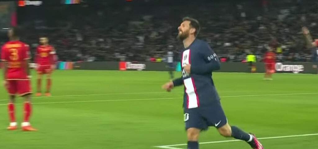 Repetición Gol Leo Messi PSG vs Angers Ligue 1 2022-23