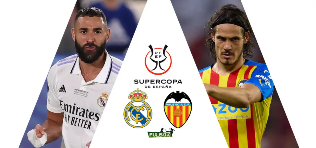 Posibles alineaciones Real Madrid vs Valencia Supercopa de España