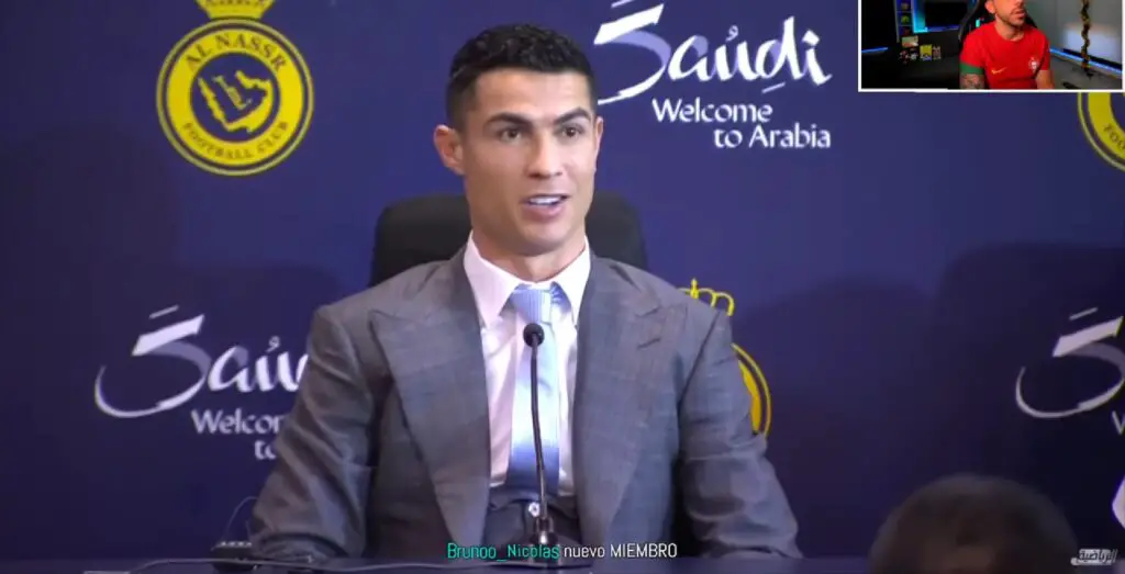 [Vídeo] Presentación EN VIVO de Cristiano Ronaldo con el Al Nasrr