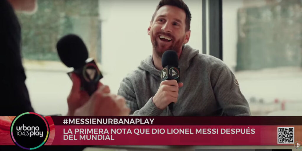 Primera entrevista a Leo Messi tras ganar el Mundial de Qatar 2022
