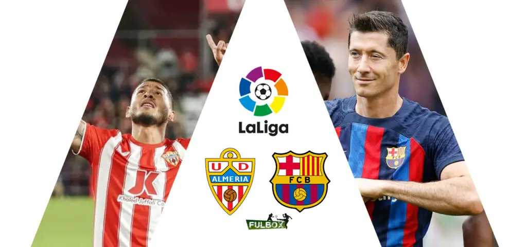 Posible alineación del Barcelona para visitar al Almería LaLiga 2022-23