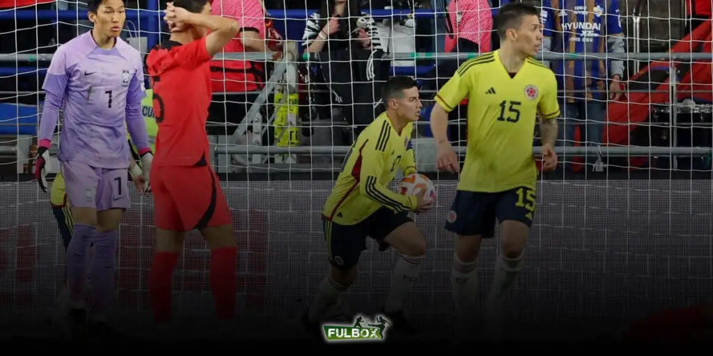 Colombia vs Corea del Sur 2-2 Amistoso Internacional 2023