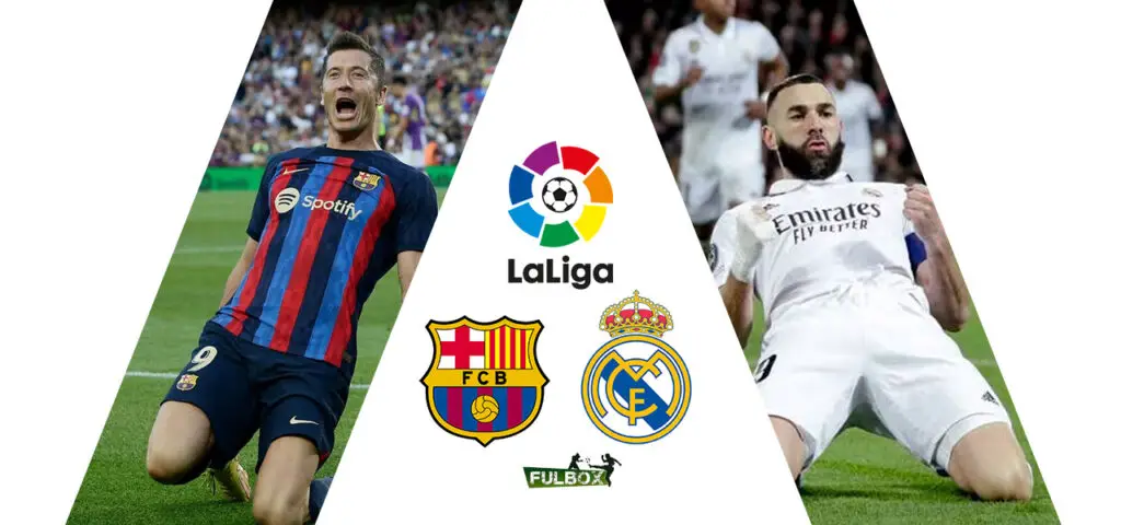 Posibles alineaciones Barcelona vs Real Madrid LaLiga 2022-23