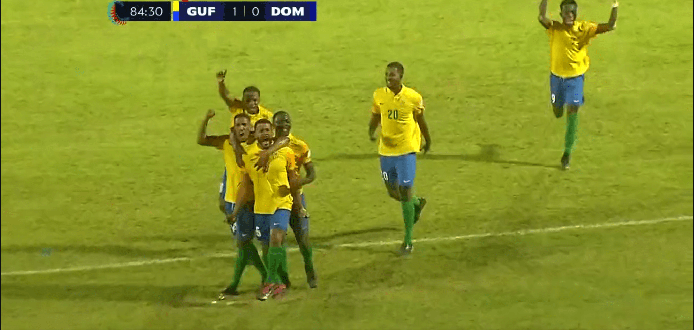 Guayana Francesa 1-1 República Dominicana