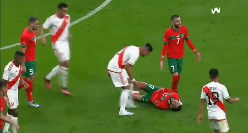 Marruecos 0-0 Perú