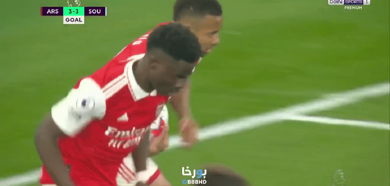 Arsenal 3-3 Southampton