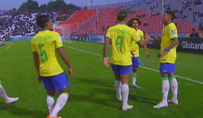 Brasil vs República Dominicana 6-0 Mundial Sub-20 2023