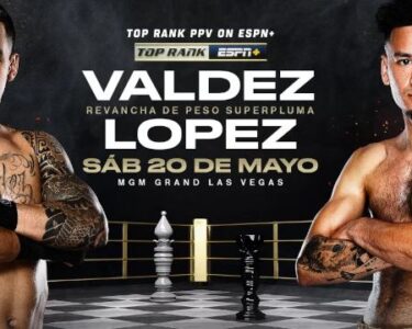 Óscar Valdez vs Adam López
