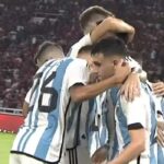 Argentina vs Indonesia 2-0 Amistoso Internacional Junio 2023