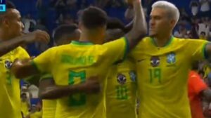 Brasil vs Guinea 4-1 Amistoso Junio 2023