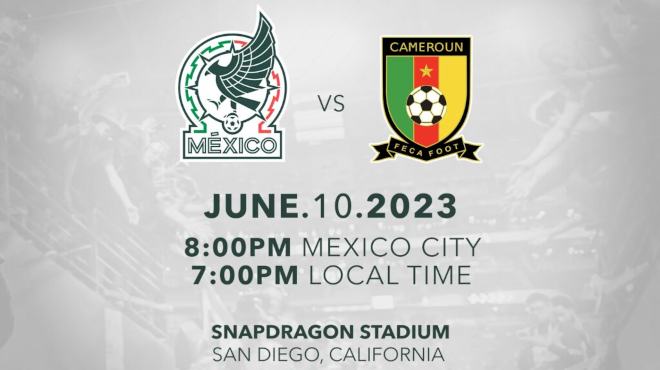 México vs Camerún