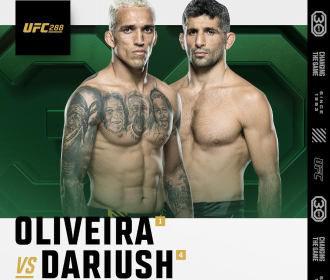 Charles Oliveira vs Beneil Dariush