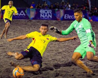 El Salvador vs Colombia 3-7 Fútbol Playa Juegos Centroamericanos 2023