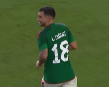 Repetición Gol de Luis Chávez México vs Jamaica 2-0 Copa Oro 2023